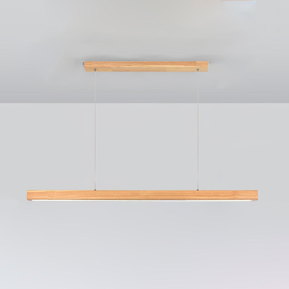 Aro Linear Wooden Pendant Light