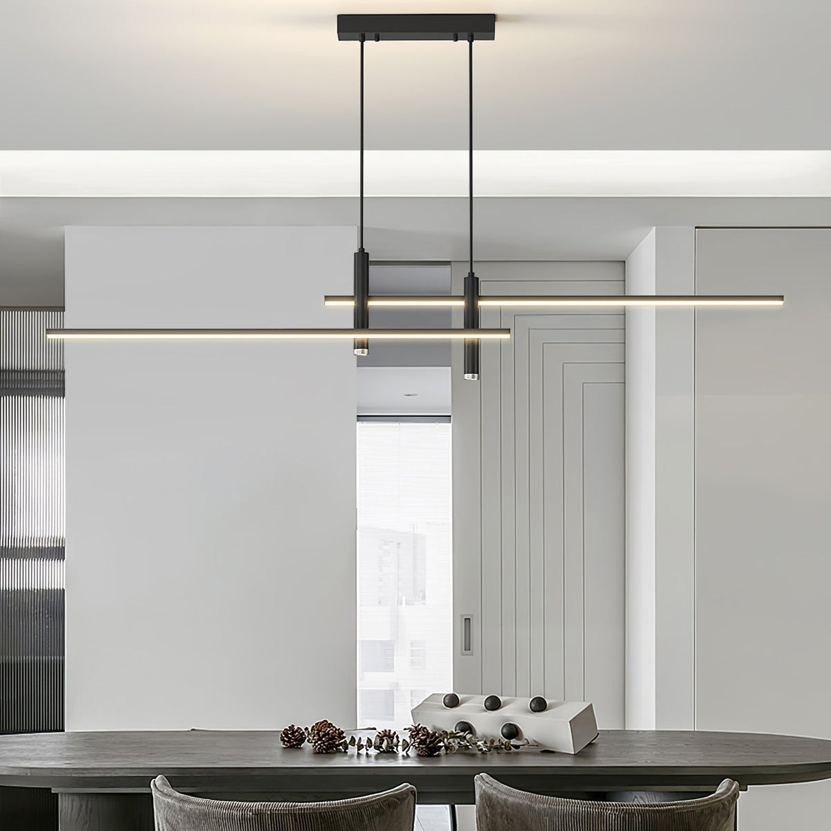 Bemunuk Pendant Light Modern Linear Dining Room