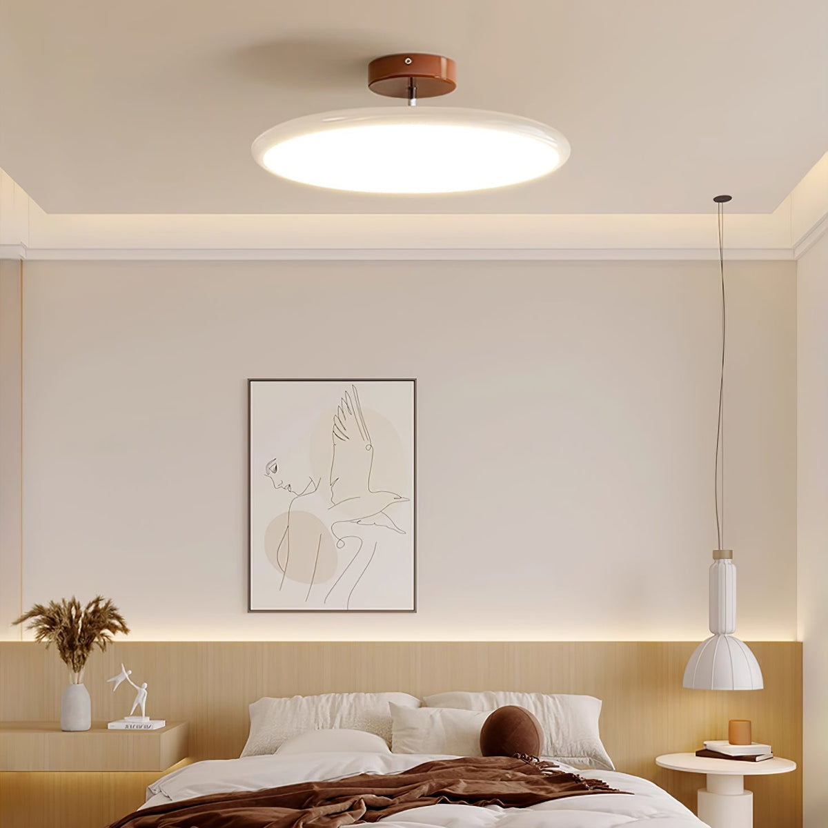 Liorarine Ceiling Light Drift Adjustable Round