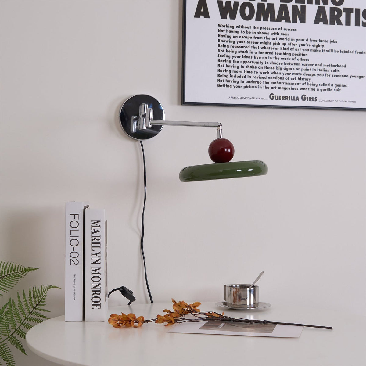 Selenina Plug-in Wall Lamp