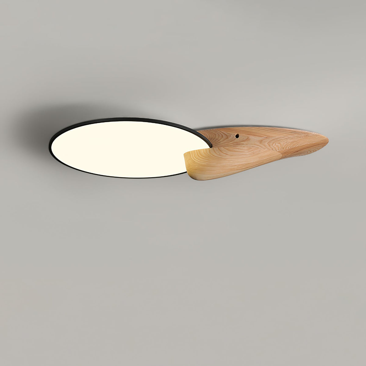 Zovenel Premium Elegance Peak Wood Ceiling Lamp