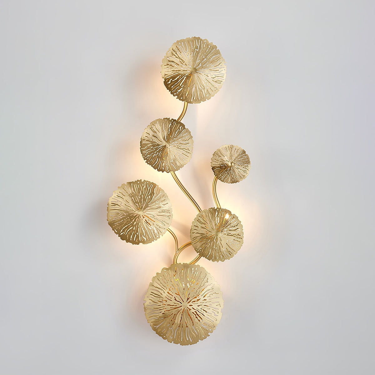 Nesipet Lotus Leaf Wall Sconce