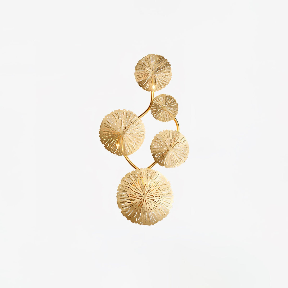 Nesipet Lotus Leaf Wall Sconce