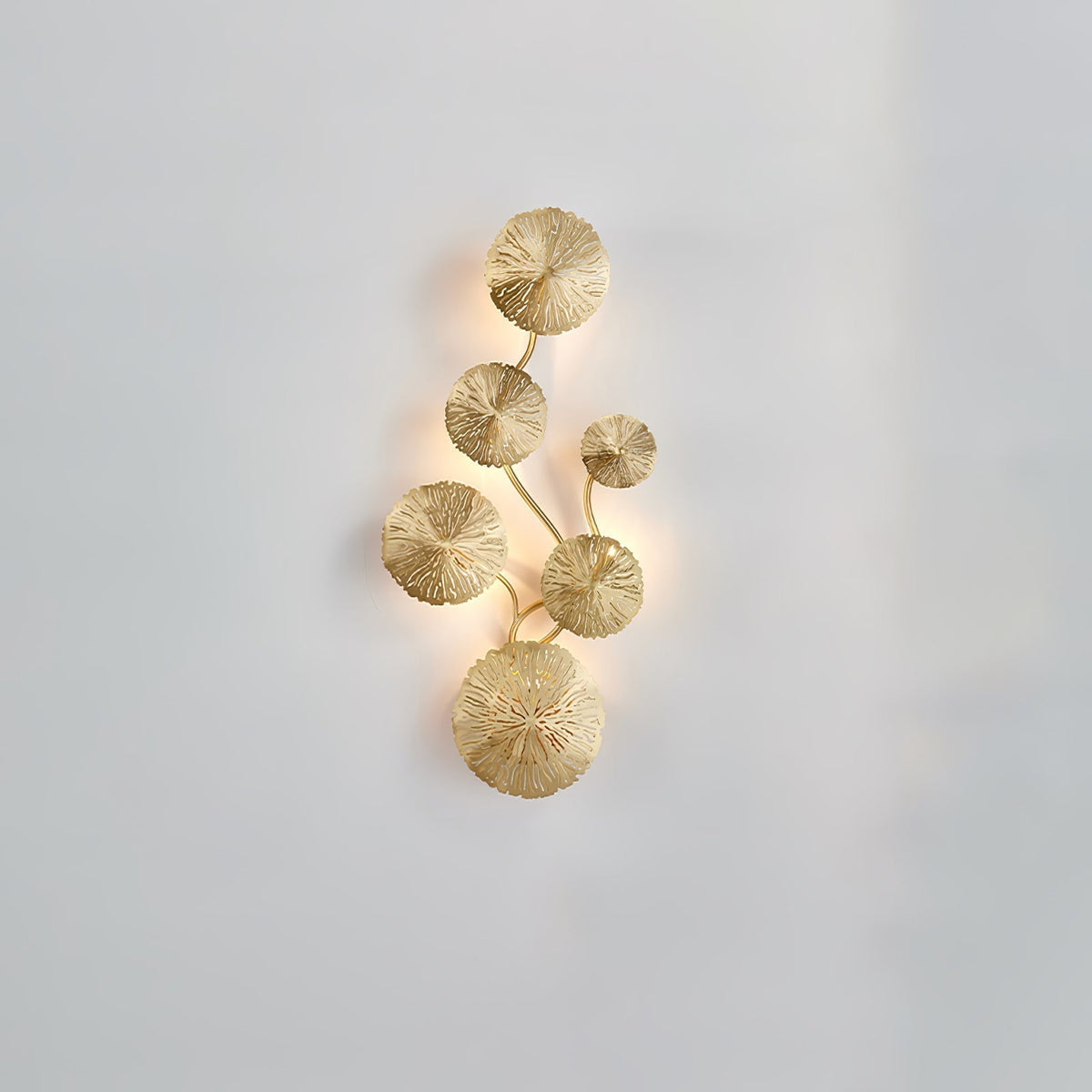 Nesipet Lotus Leaf Wall Sconce