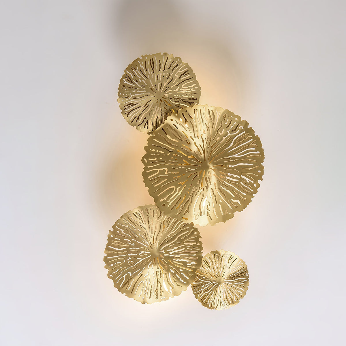 Nesipet Lotus Leaf Wall Sconce