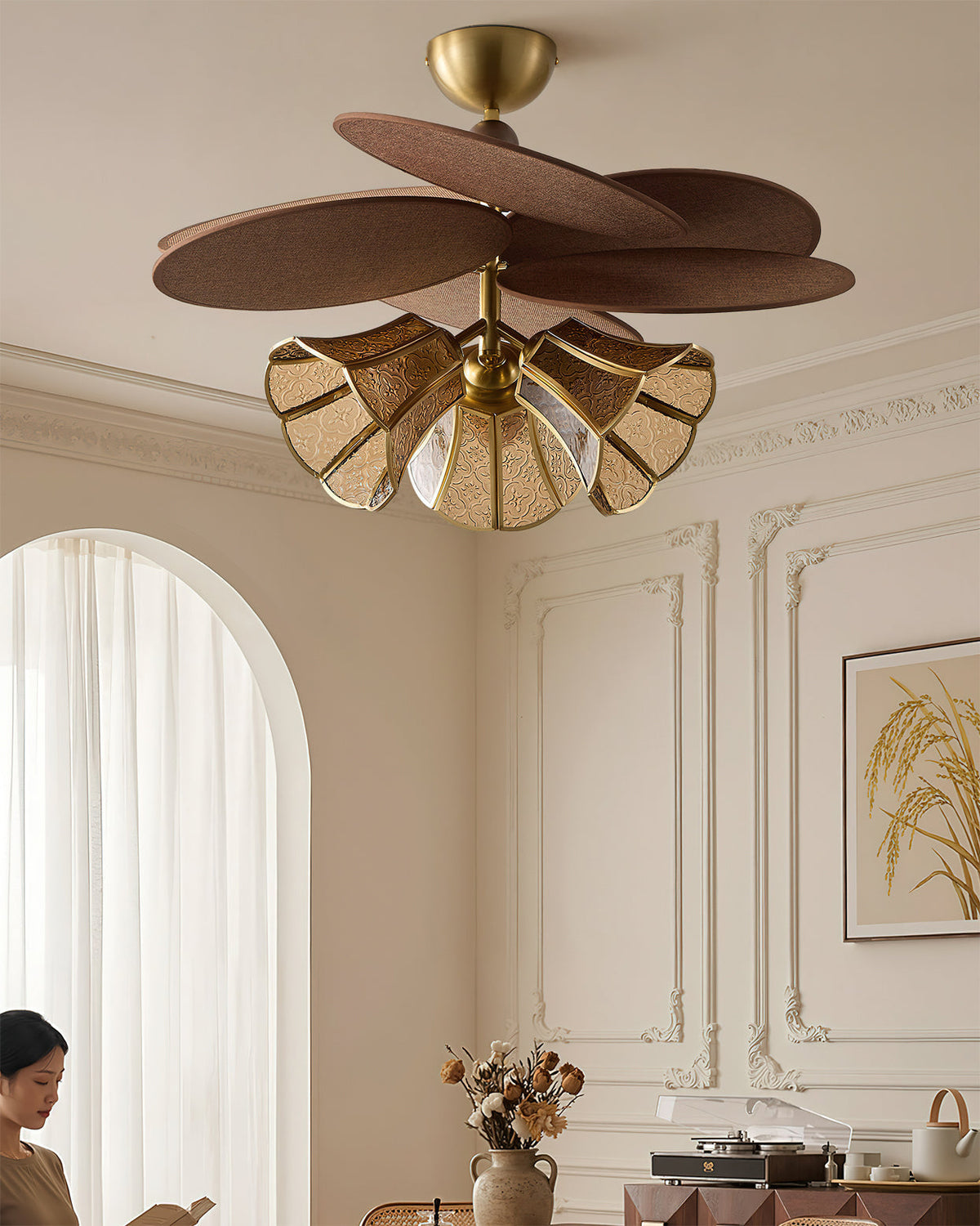 Palmira Glass Chandelier