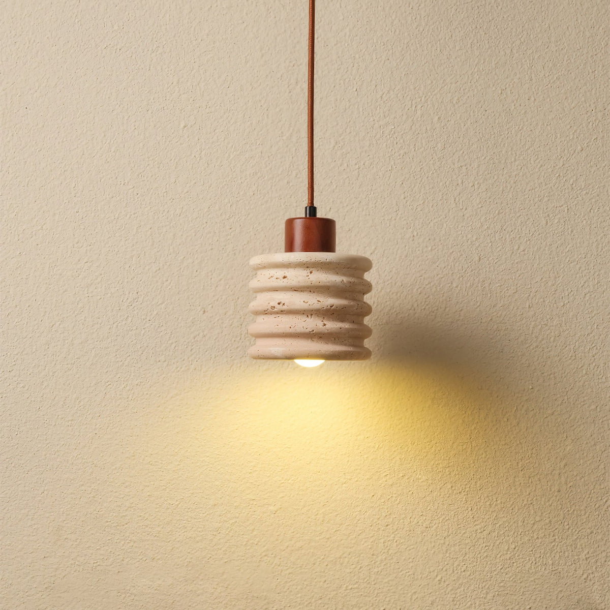 Burlat Pendant Light Travertine