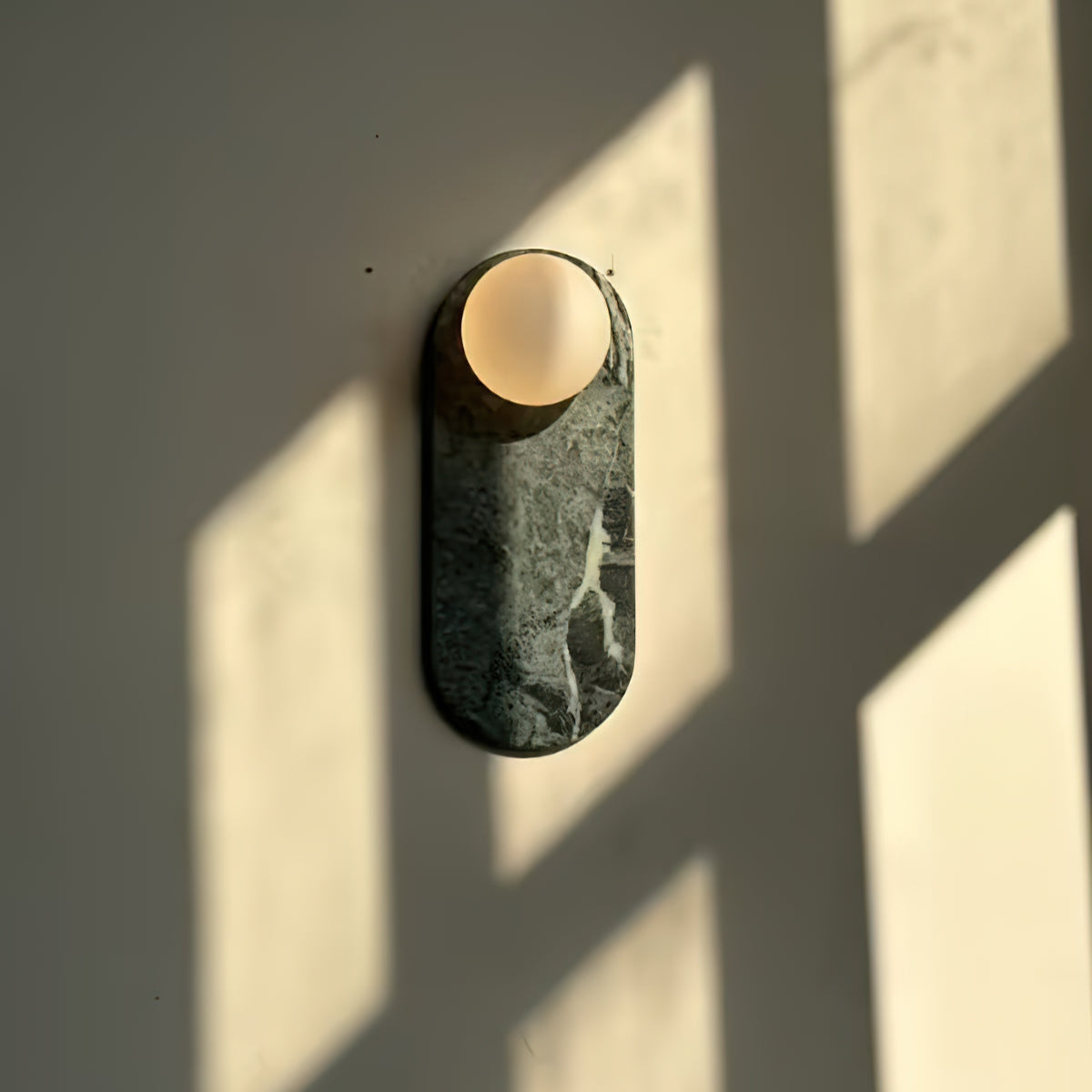 Katesis Oval Wall Lamp Marble