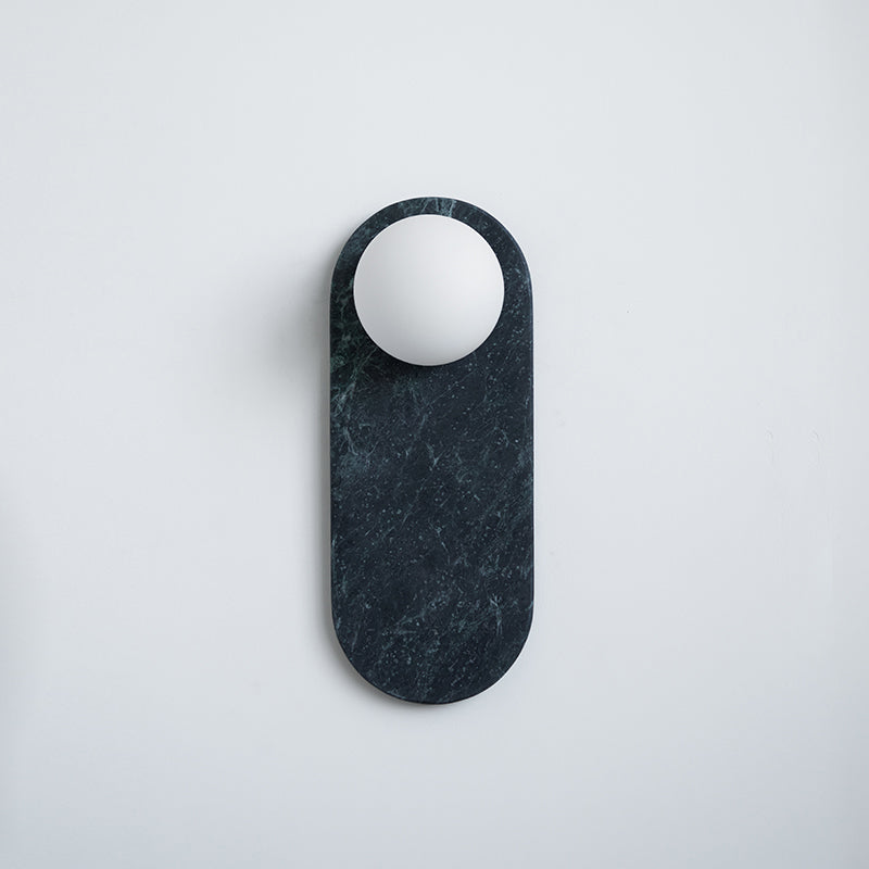 Katesis Oval Wall Lamp Marble