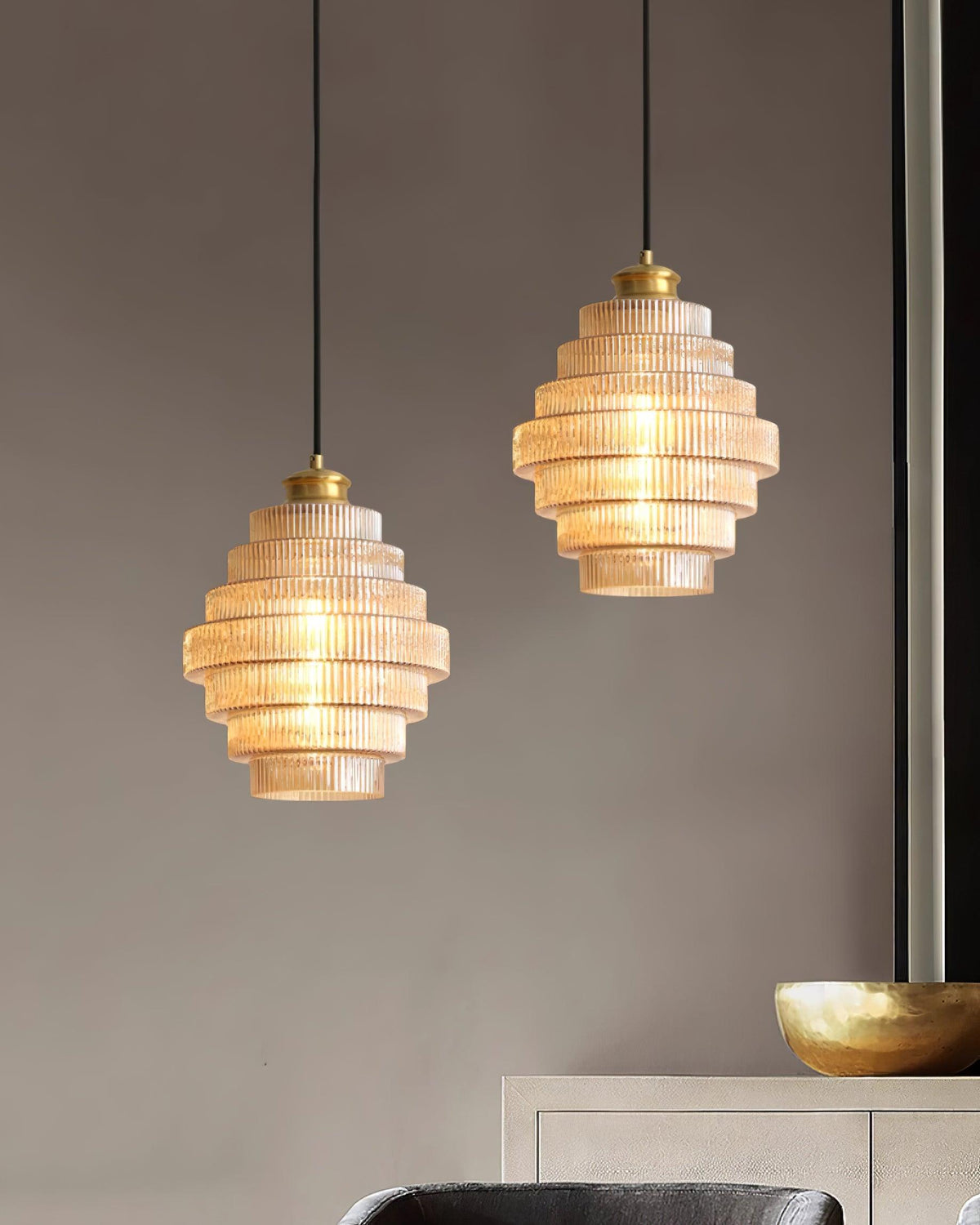 Svena Glass Pendant Lamp