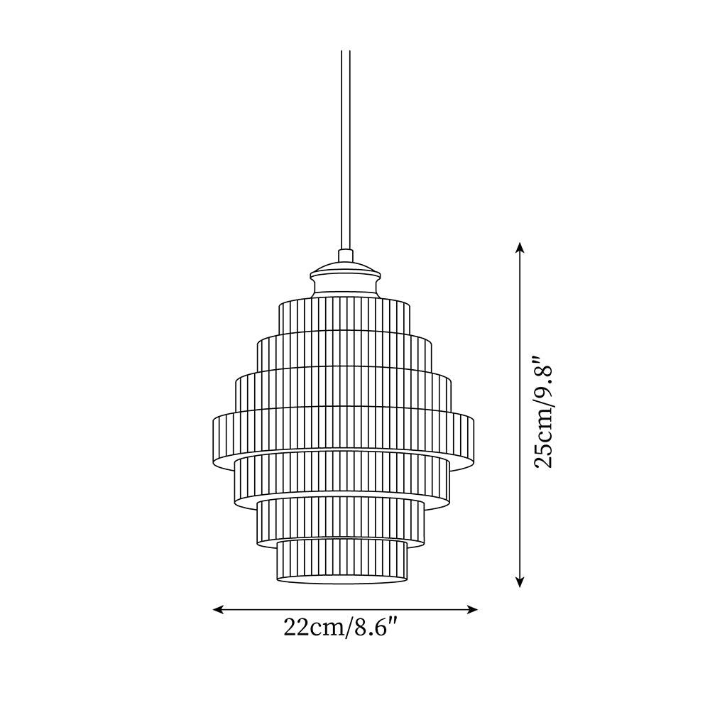 Svena Glass Pendant Lamp