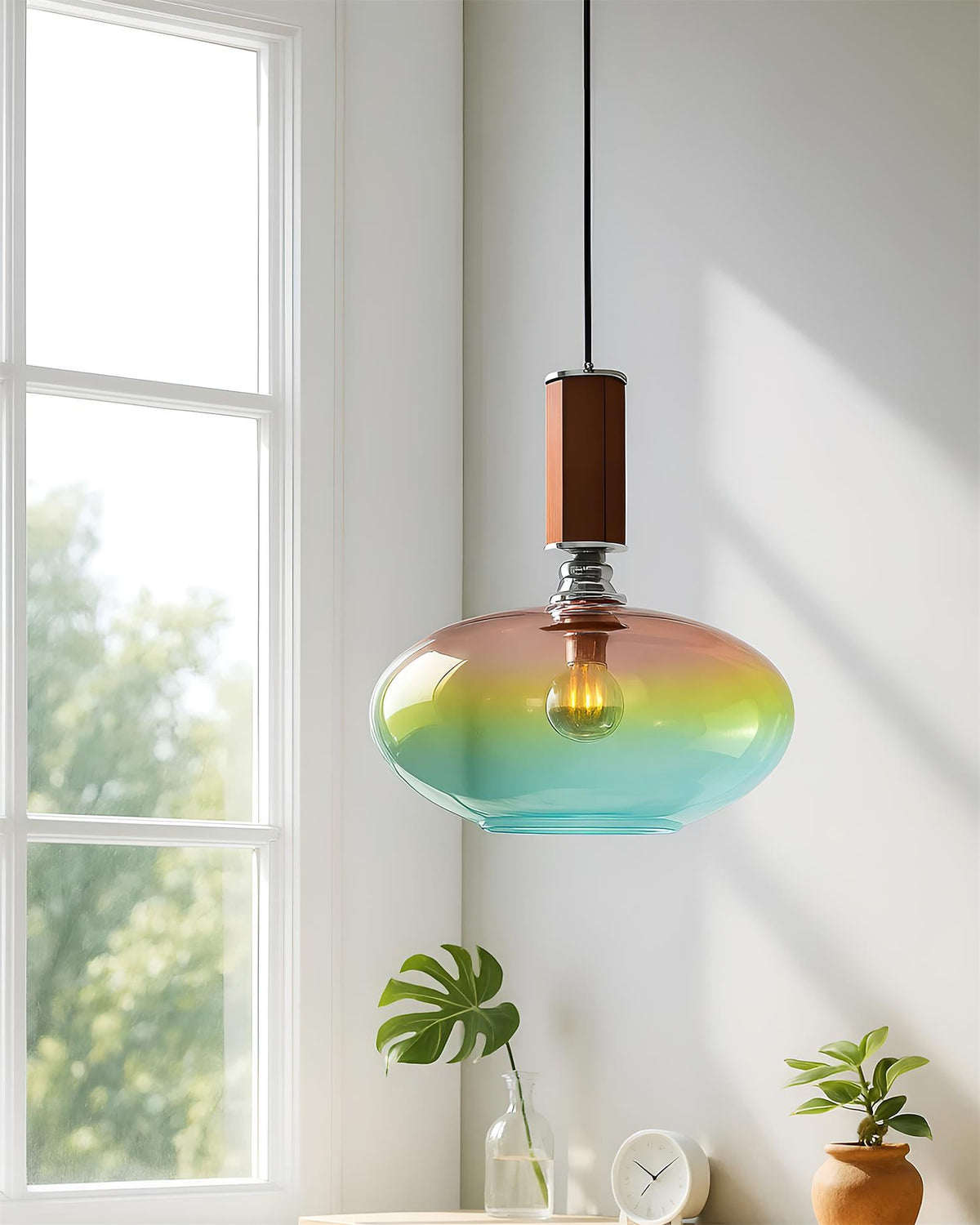 Lumia Pastel Gradient Glass Pendant Lamp