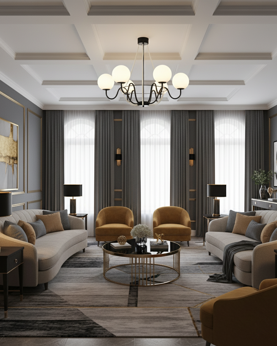 Mirerira Arc Chandelier