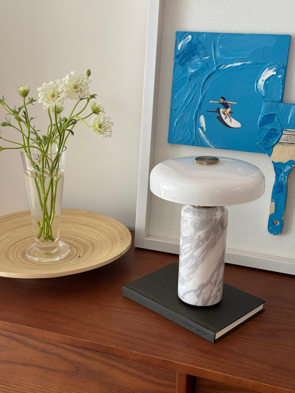Ryvek Modern Marble Table Lamp