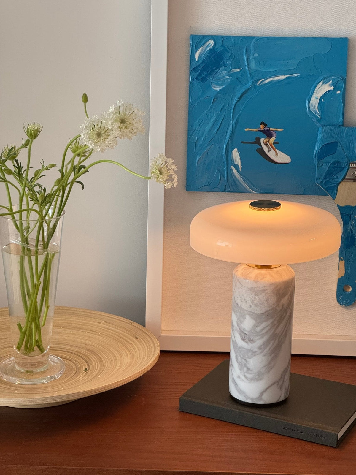 Ryvek Modern Marble Table Lamp