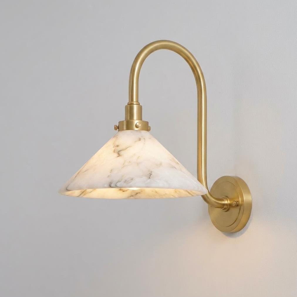 Albanella Alabaster Wall Sconce