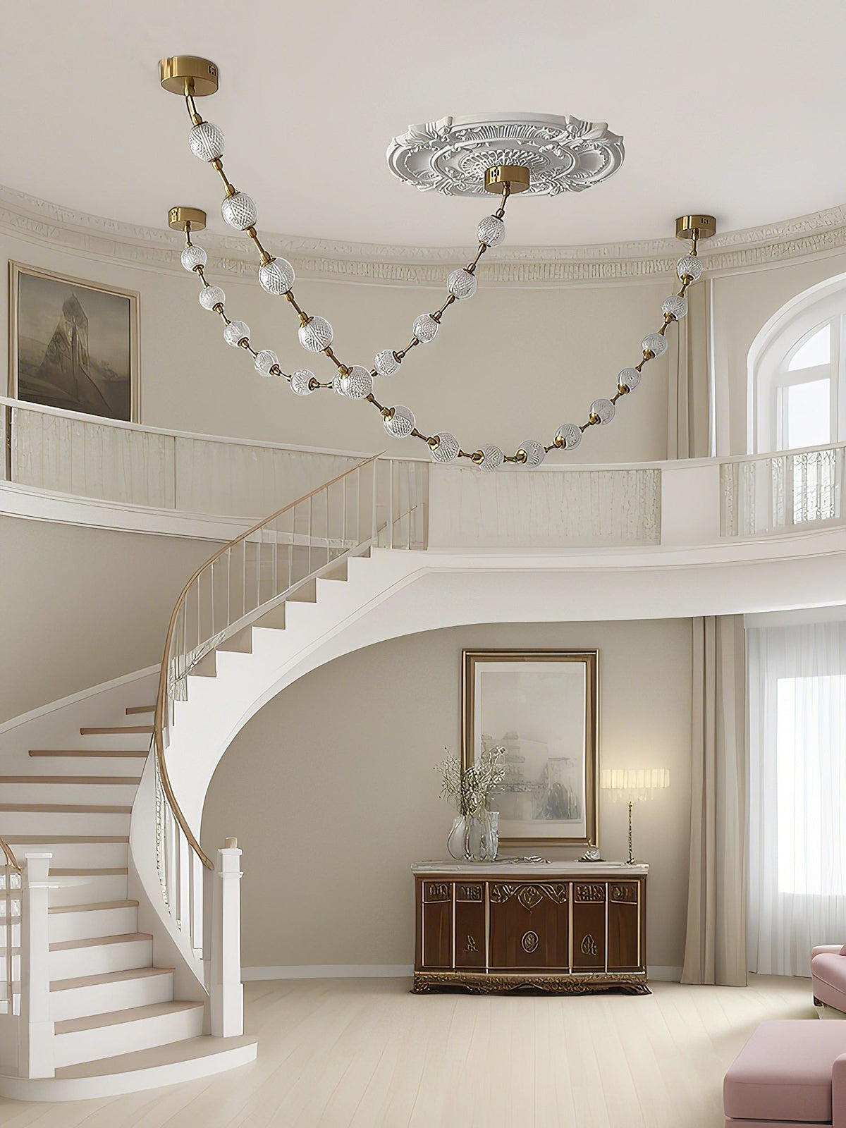 Lindencourt Strand Necklace Chandelier