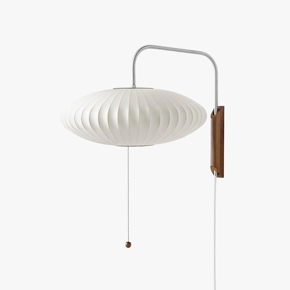 Aldinira Wall Sconce Walnut Ball