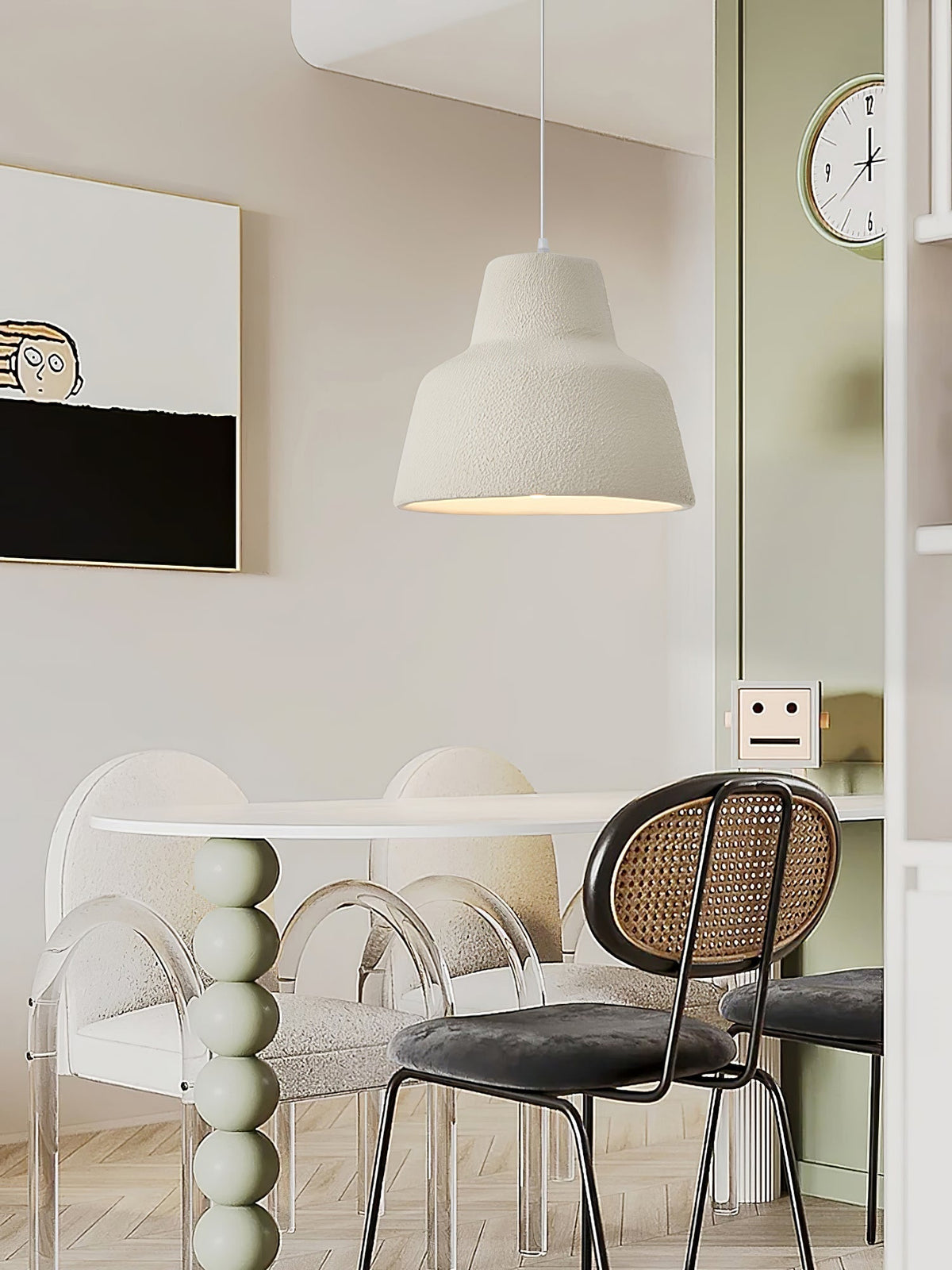 Zavela Premium Nordic Art Plastic Pendant Light