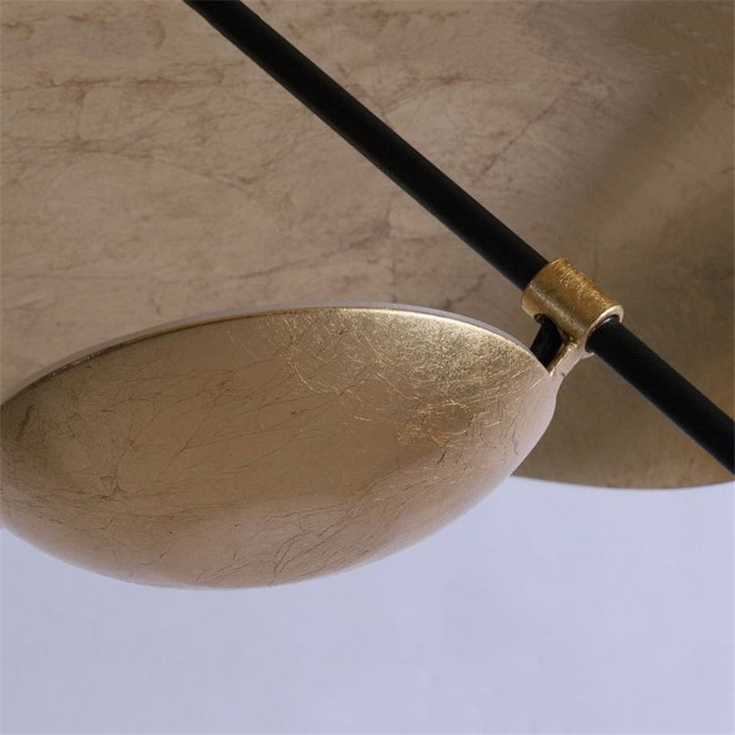 Maleres Pendant Light 3 Colour, Gold Foil Pendant Lights