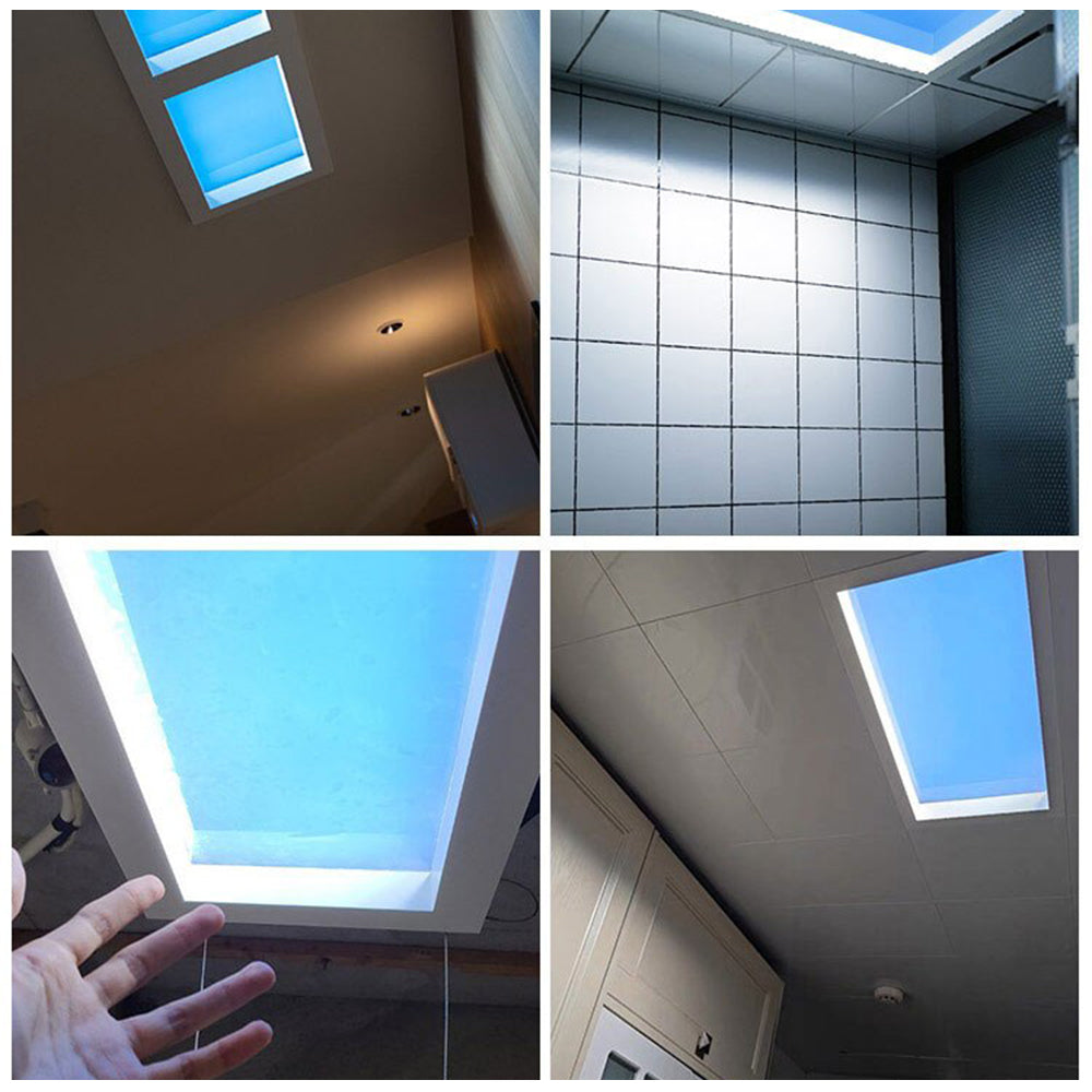Rakugas Modern Remote Control Flush Mount Ceiling Light, Black