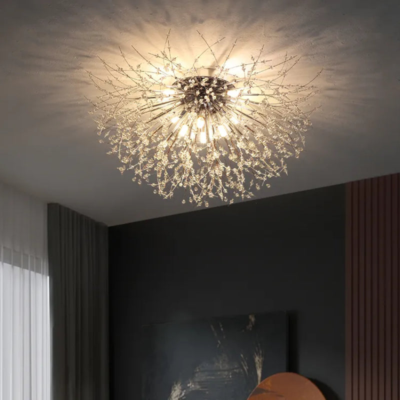 Lirex Vintage Pendant Light Dandelion firework-Neutral Decor