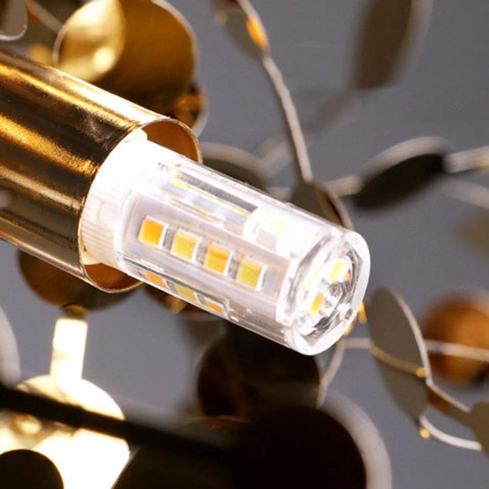 Tokumik Artsy Classy Cluster Fireworks Pendant Light, Stainless steel