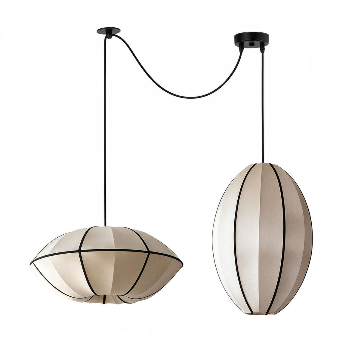 Southvale3 Fabric Pendant Lamp