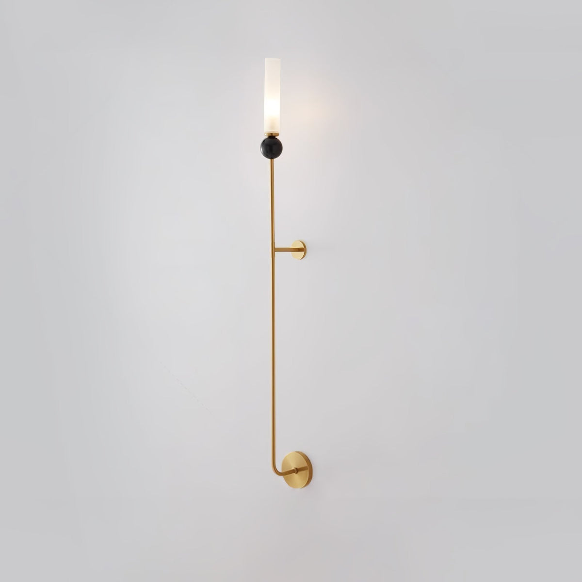 Dulane Modern Minimalist Vertical Marble Wall Lamp