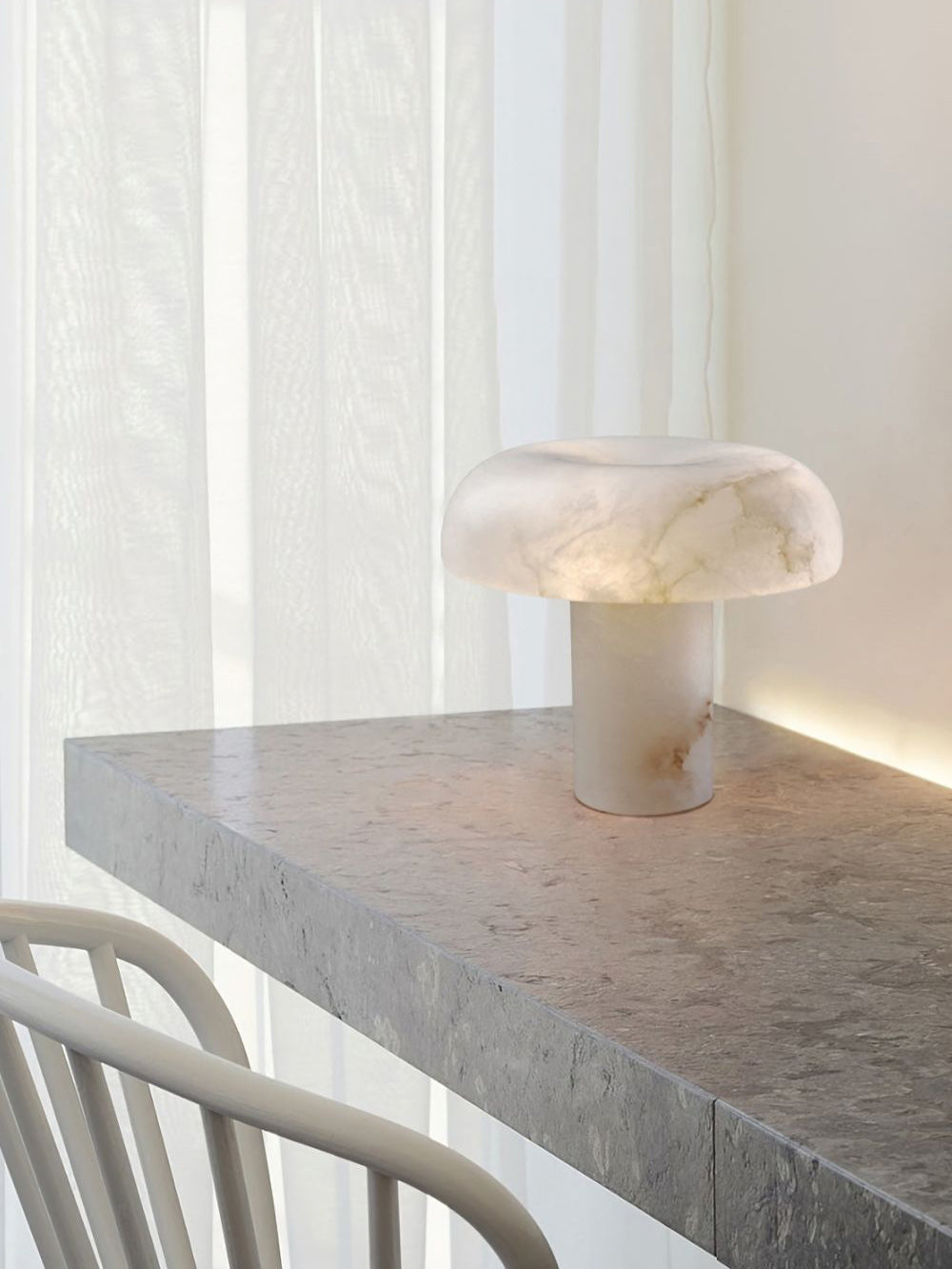 Milky Table Lamp