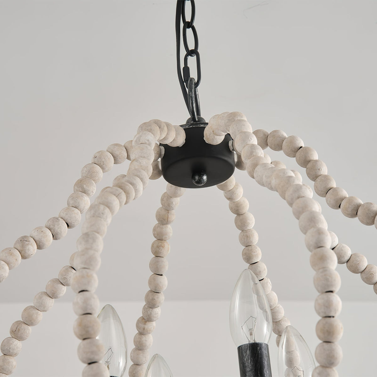Elvorian Wood Crystal Chandelier