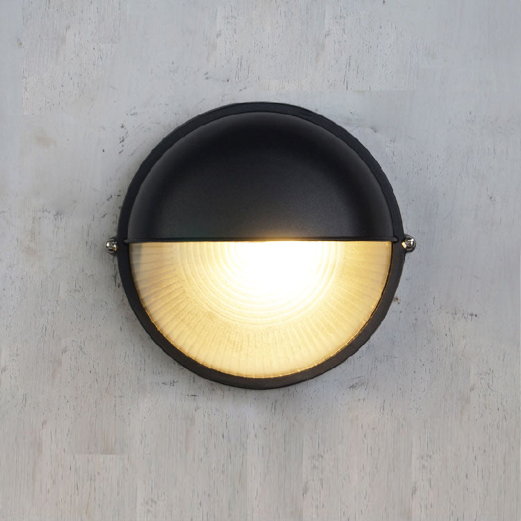 Olcarila Vintage Outdoor Glass Sconce Wall Lamp