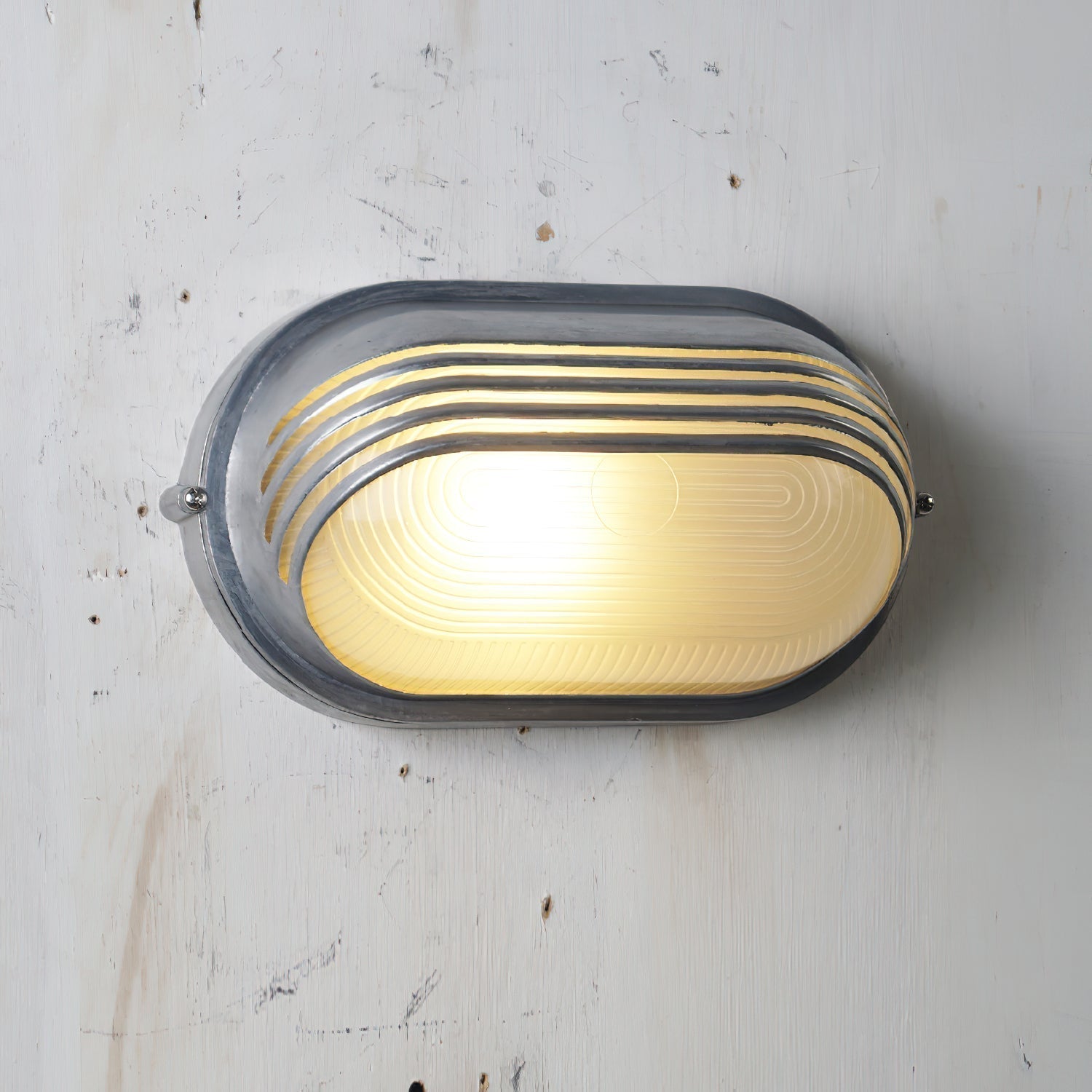Olcarila Vintage Outdoor Glass Sconce Wall Lamp