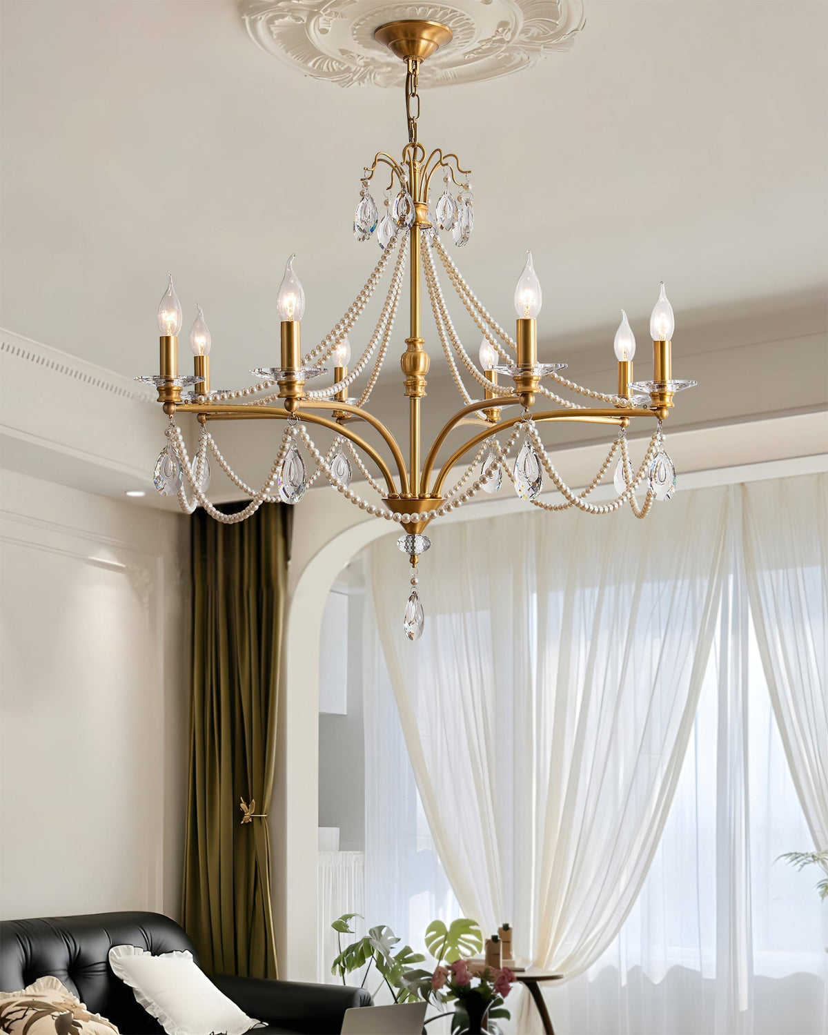 Mariposa Crystal Chandelier