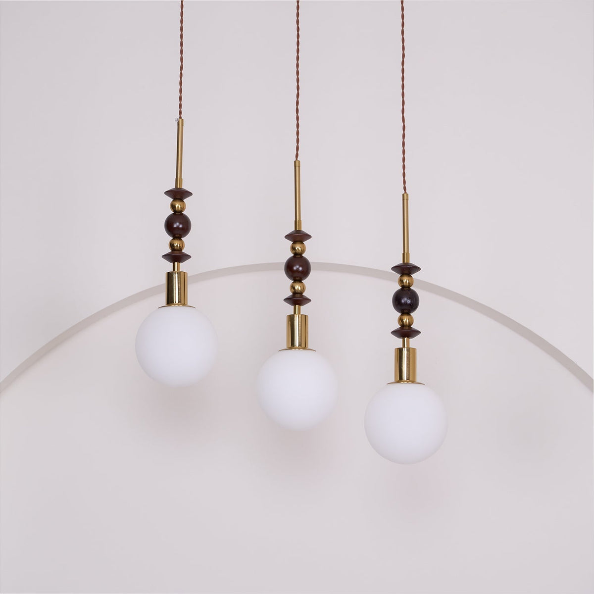 Aldanelle Wood Pendant Light