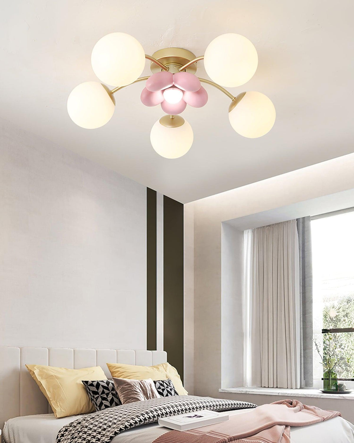 Nirox Pink Petal Ceiling Light