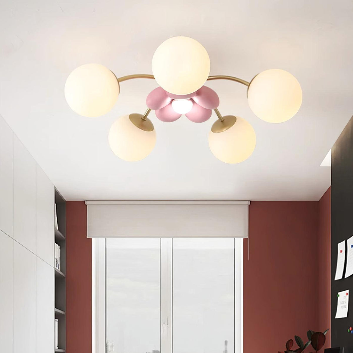 Nirox Pink Petal Ceiling Light