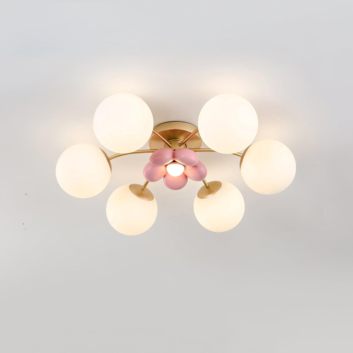 Nirox Pink Petal Ceiling Light