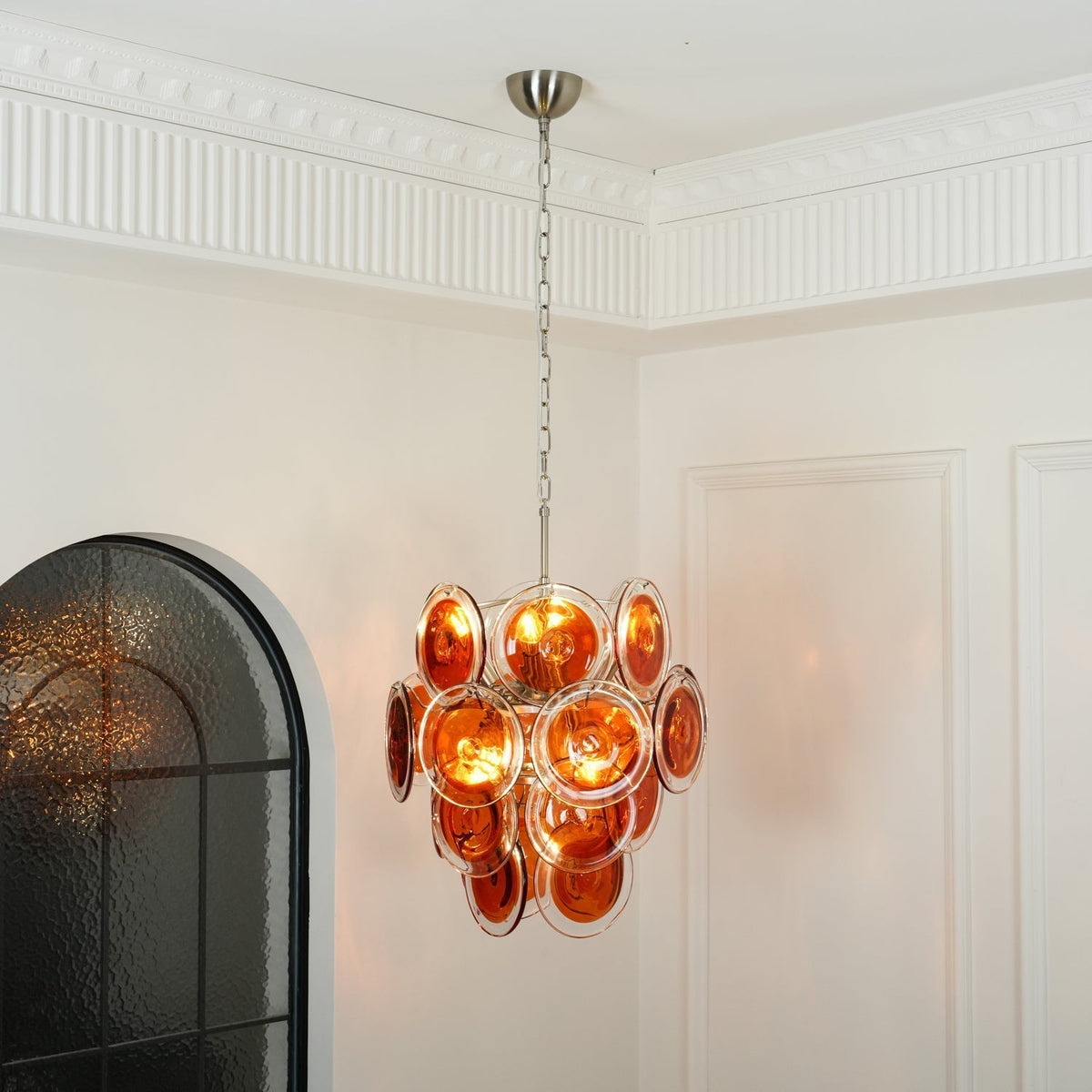 Eirorora Glass Chandelier