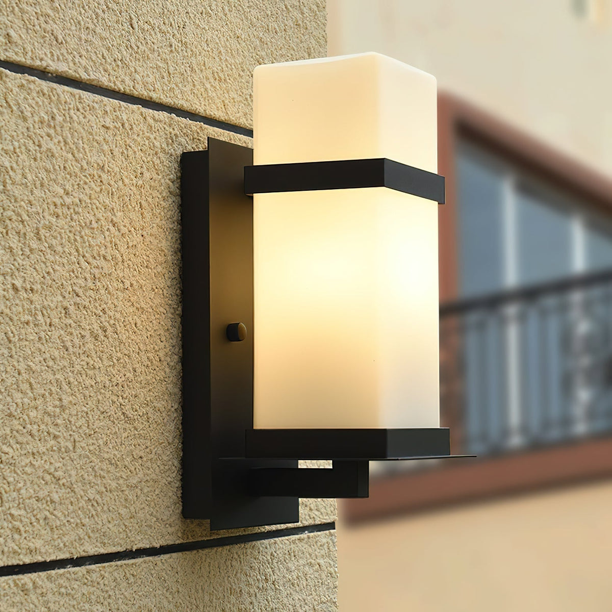Velueria Outdoor Glass Wall Light