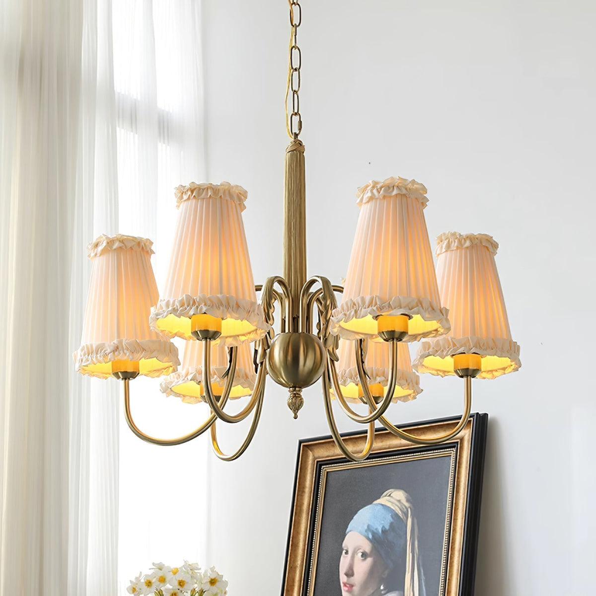 Fioiaria Vintage Postmodern Luxury Fabric Chandelier
