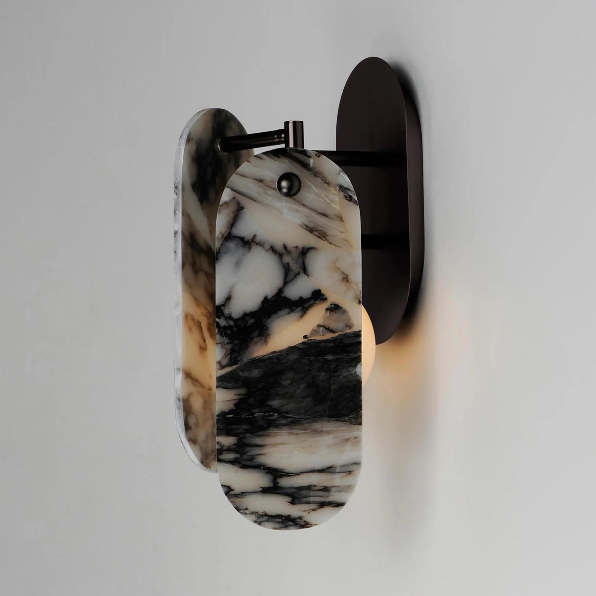 Velariella Marble Glass Wall Lamp