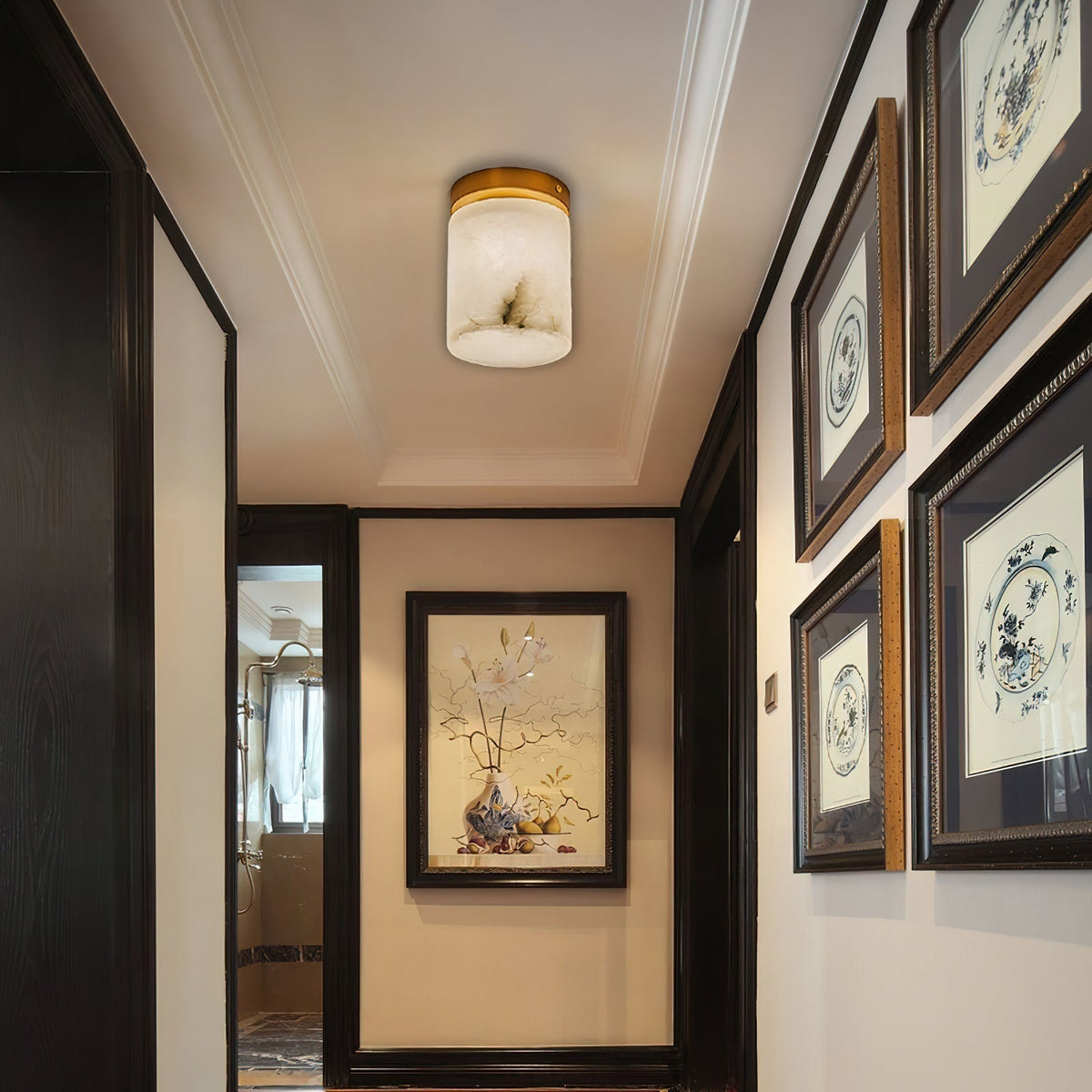 Eireneon Alabaster Ceiling Light
