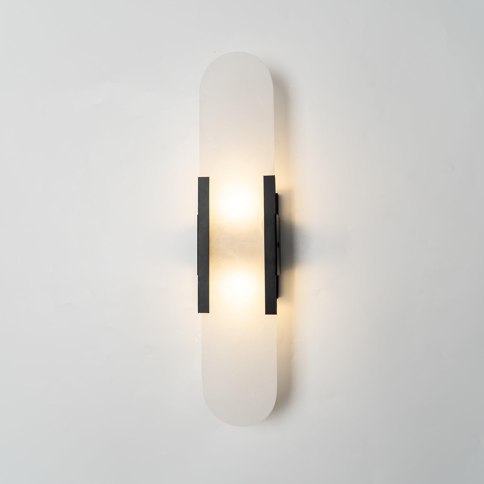 Corenil Wall Lamp Luxury Alabaster-Neutral Decor