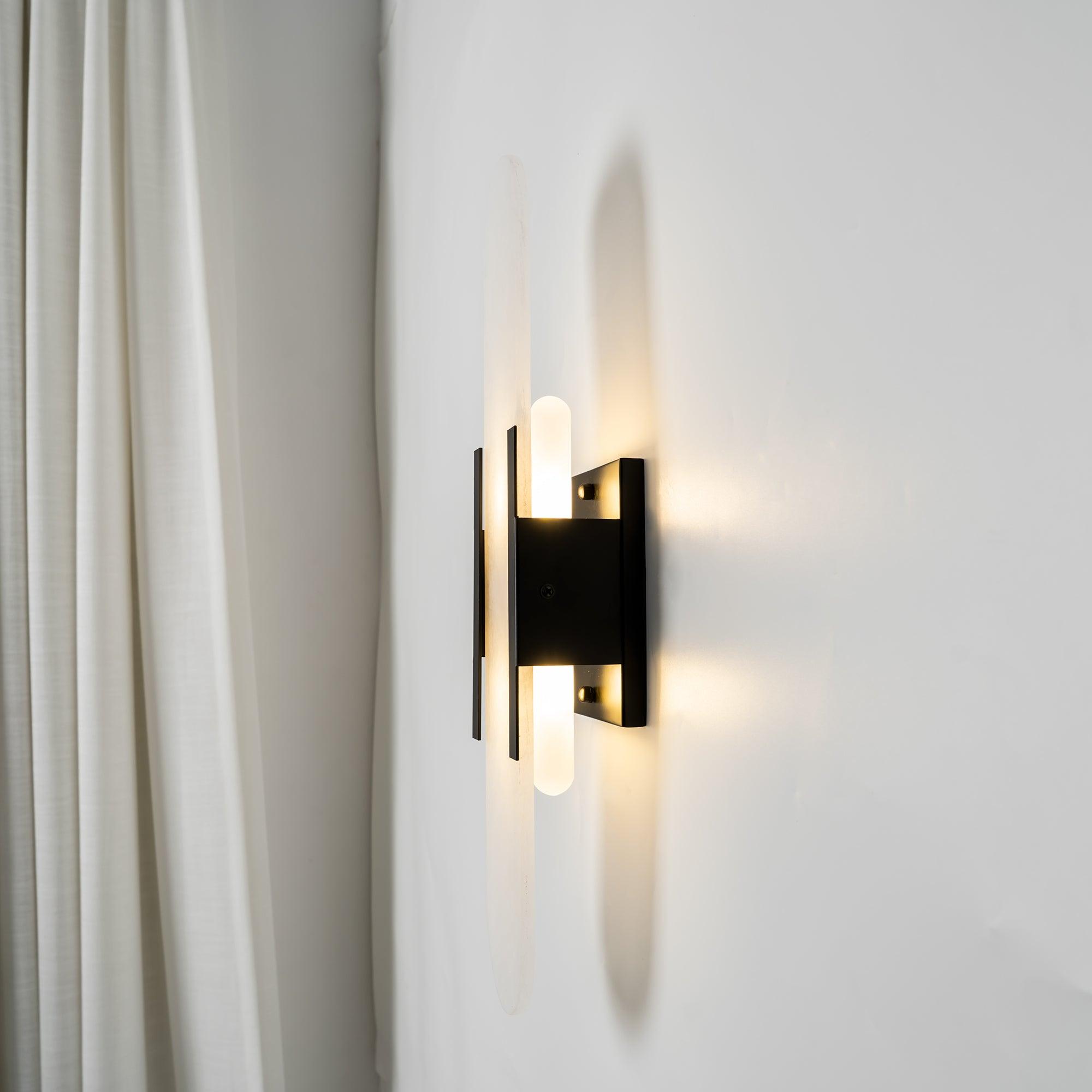 Corenil Wall Lamp Luxury Alabaster-Neutral Decor