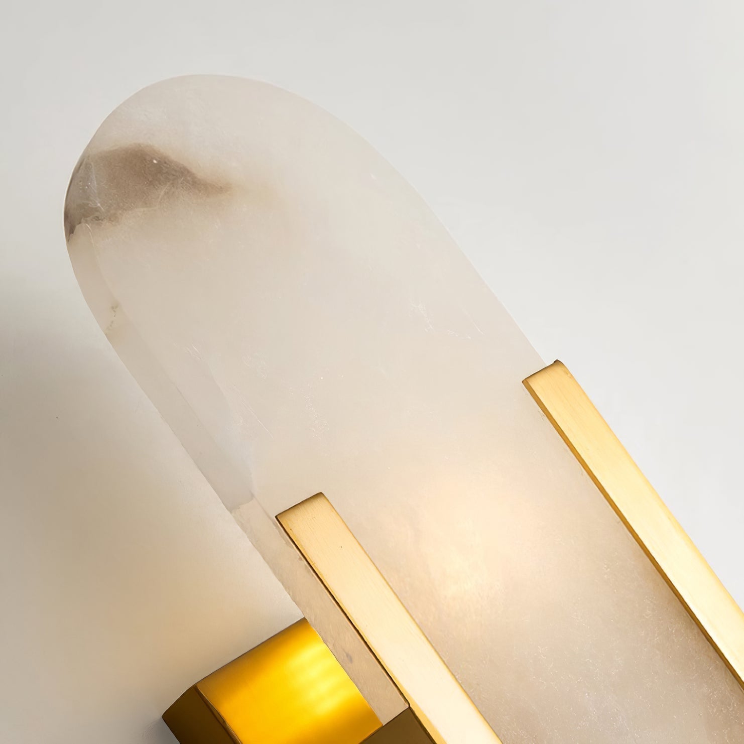 Corenil Wall Lamp Luxury Alabaster-Neutral Decor
