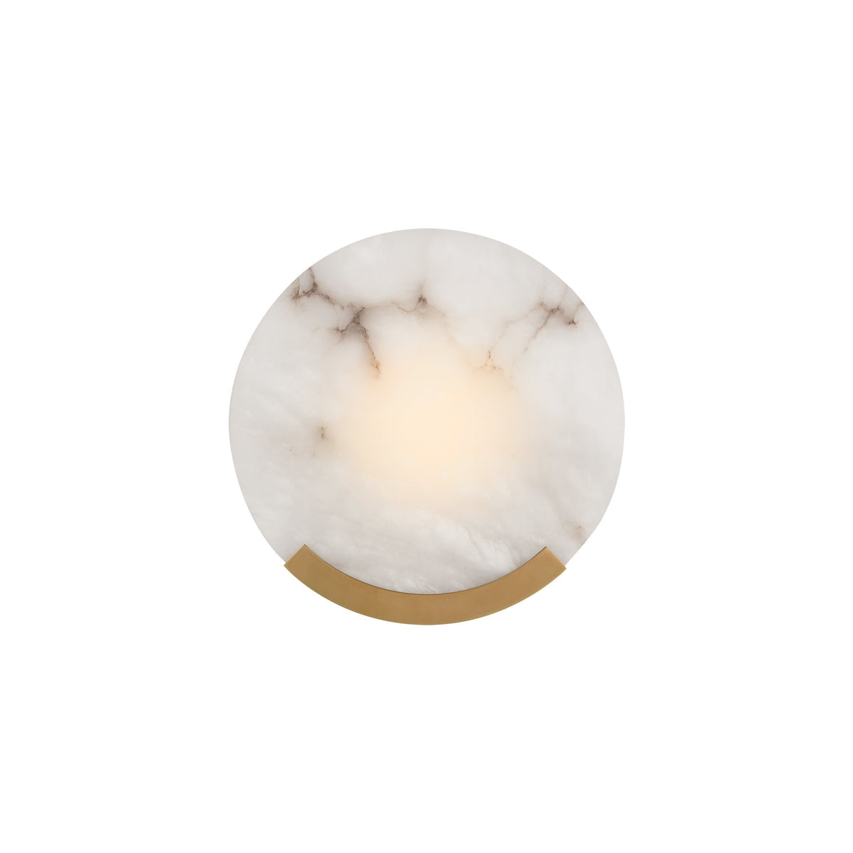 Nivenella Round Alabaster Wall Lamp