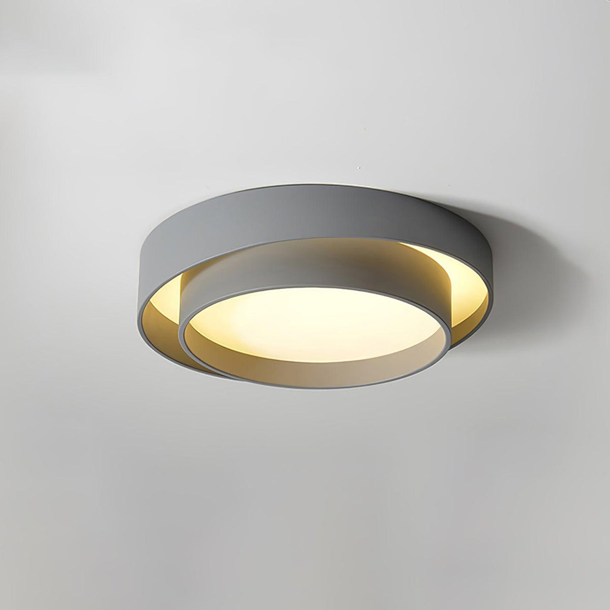 Velaline Ceiling Light Double Layers Modern Cylinder