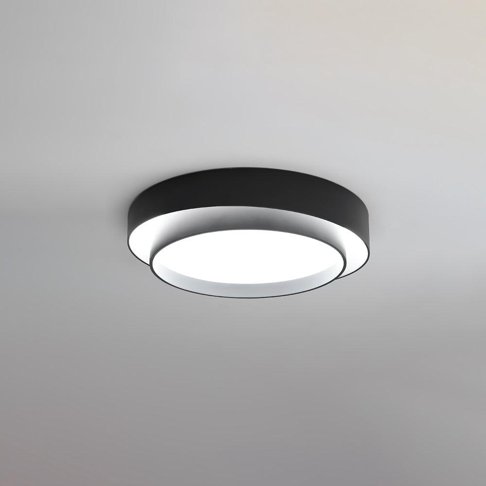 Velaline Ceiling Light Double Layers Modern Cylinder
