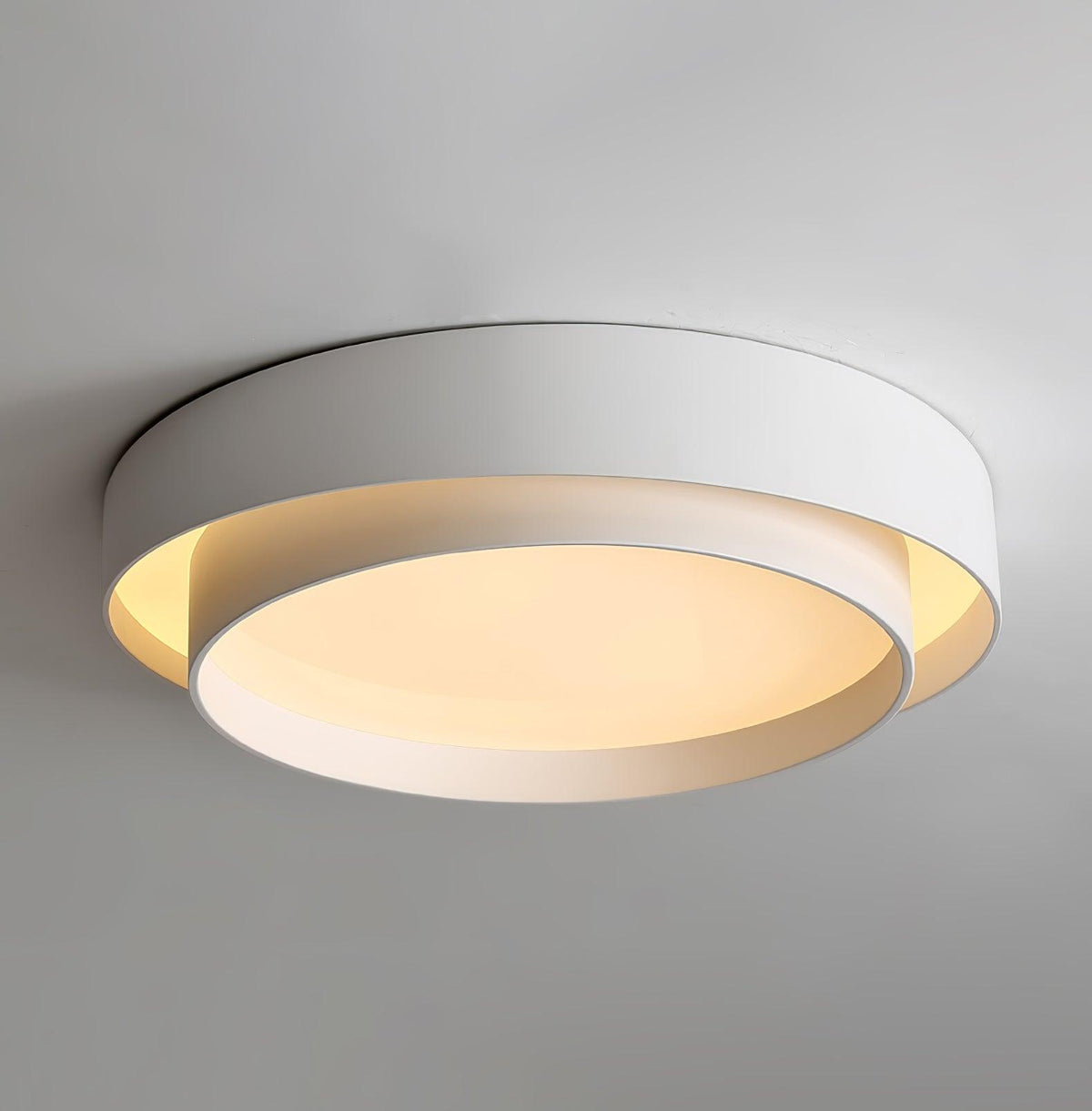 Velaline Ceiling Light Double Layers Modern Cylinder